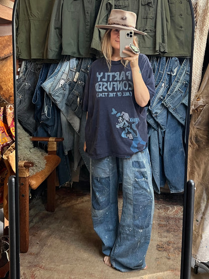Vintage 90’s Goofy Partly Confused Oversized Tee XXL