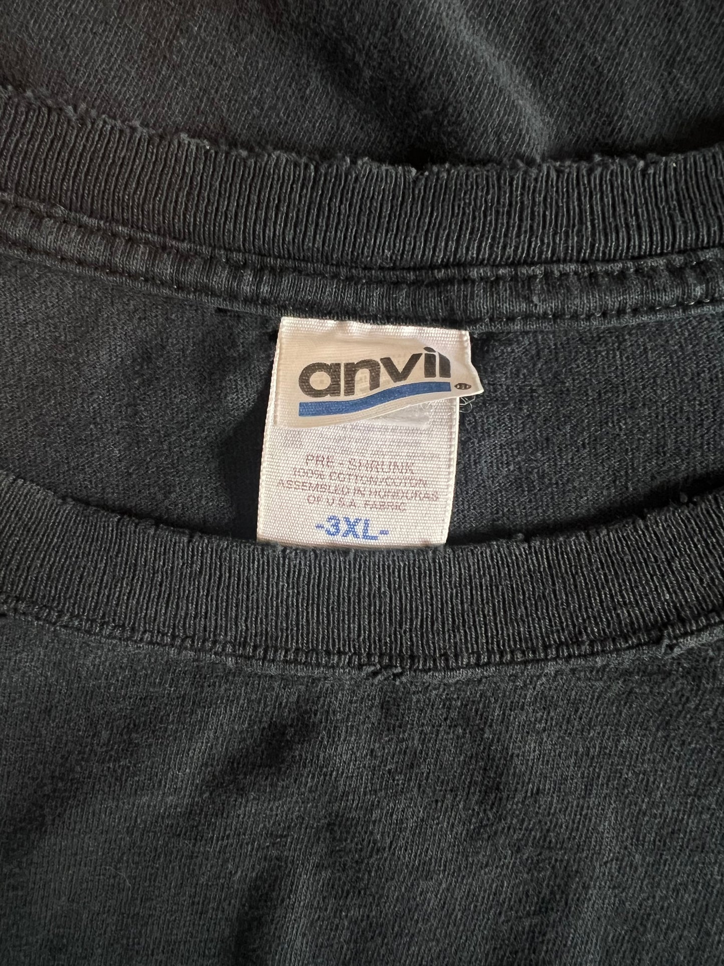 Rare Vintage 90’s Nirvana Double Sided Sliver Tee Oversized 3XL