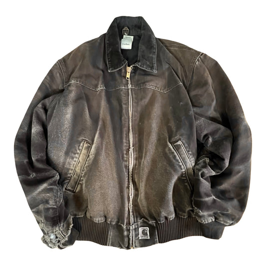 Vintage Heavily Distressed Carhartt Santa Fe Jacket XL
