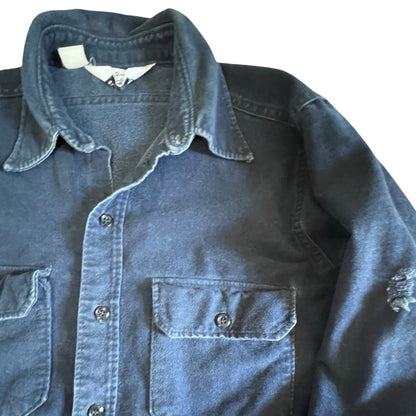 Vintage 70’s/80’s Distressed Woolrich Chamois Shirt L