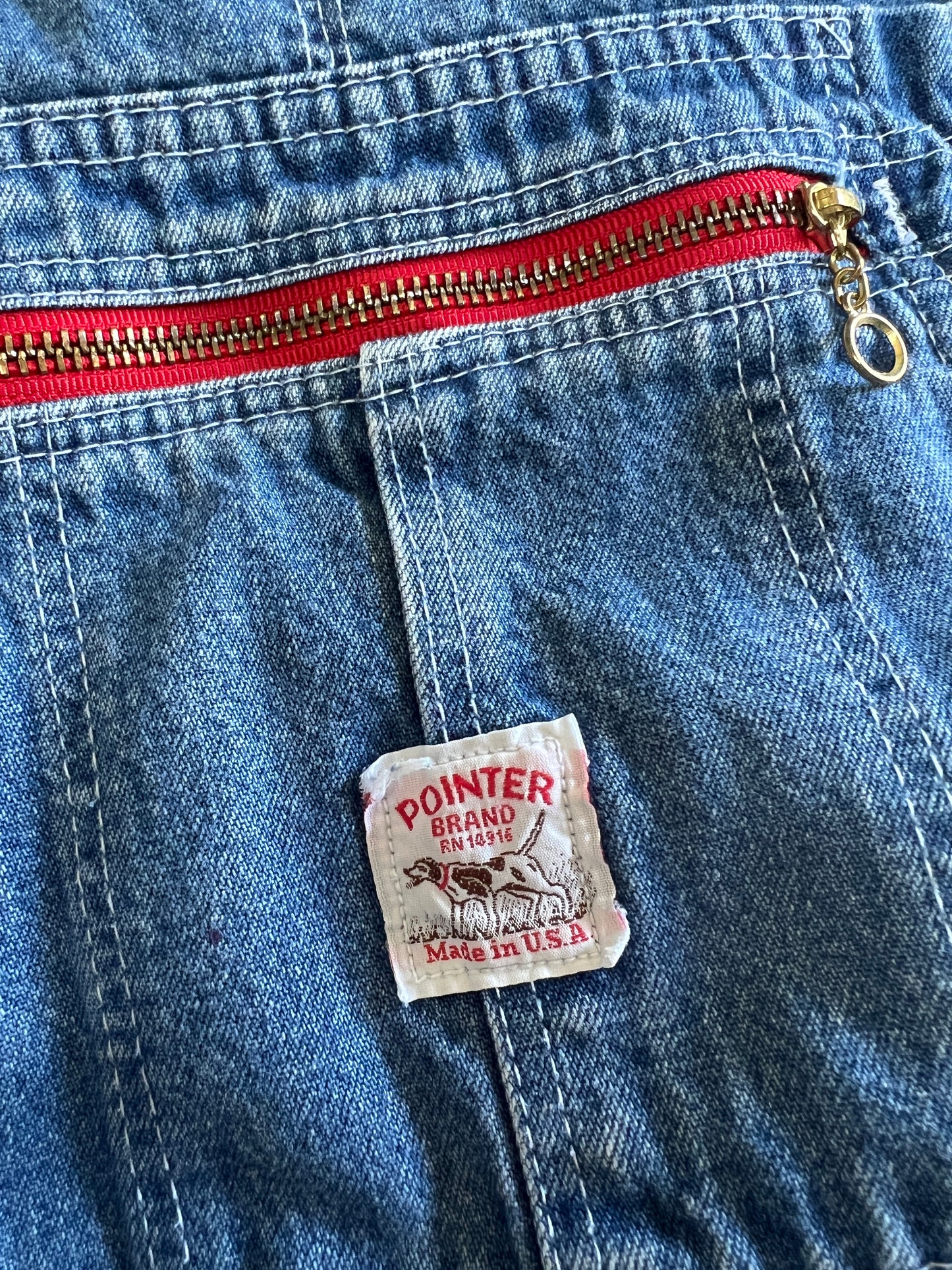 Vintage 1990’s Pointer Oversized Overalls 42/46