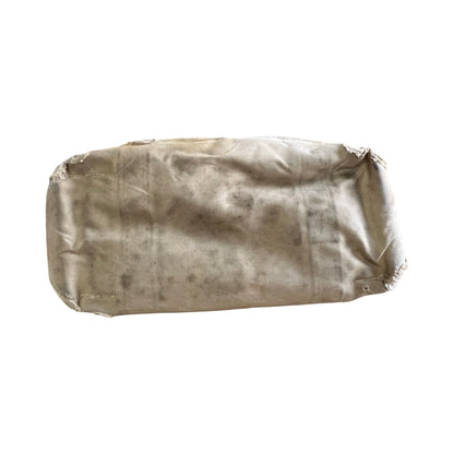 Rare Vintage 1980’s Heavily Distressed LL Bean Cream Boat and Tote