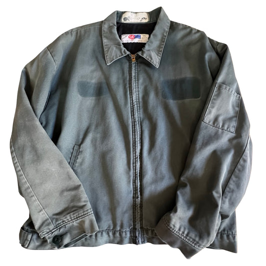 Vintage 80’s Faded Green Workwear Jacket XL