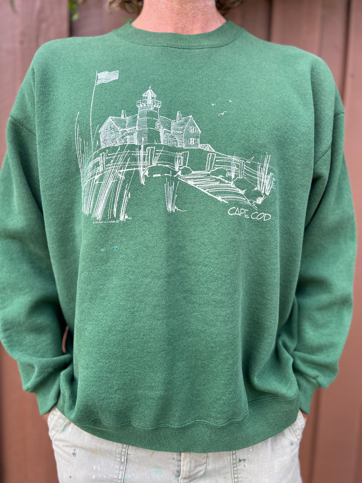 Rare Vintage 1990’s Cape Cod Raglan Sweatshirt XXL