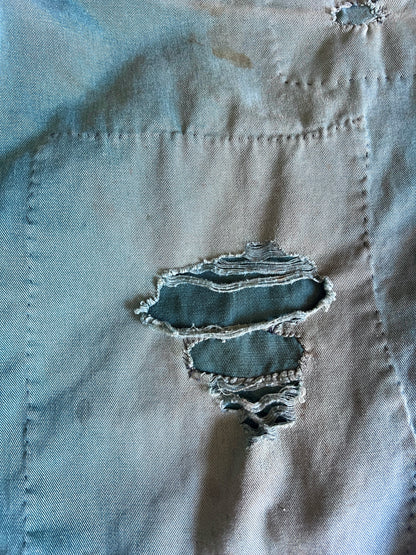 Vintage 1950’s Big Mac Sanforized Heavily Distressed w/ Original Repairs Work Pants