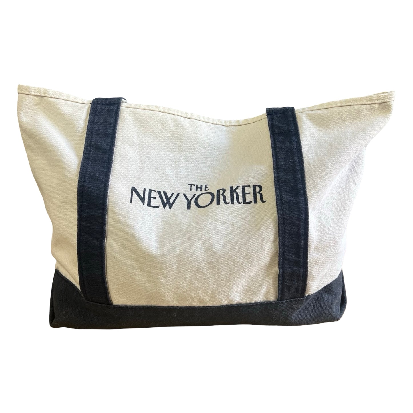 Vintage Canvas New Yorker Soft Tote Bag
