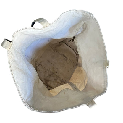 Vintage 1980’s LL Bean Distressed Zip Top Boat & Tote XL