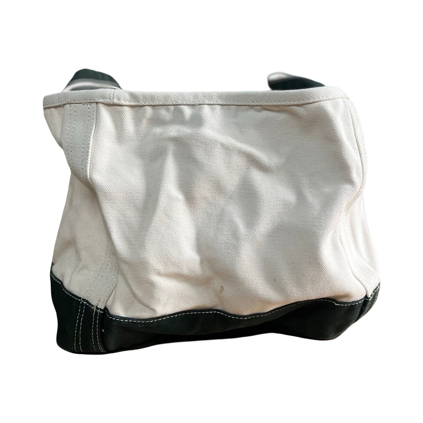 Vintage 90’s Rare Lands End Rectangular Canvas Tote XL