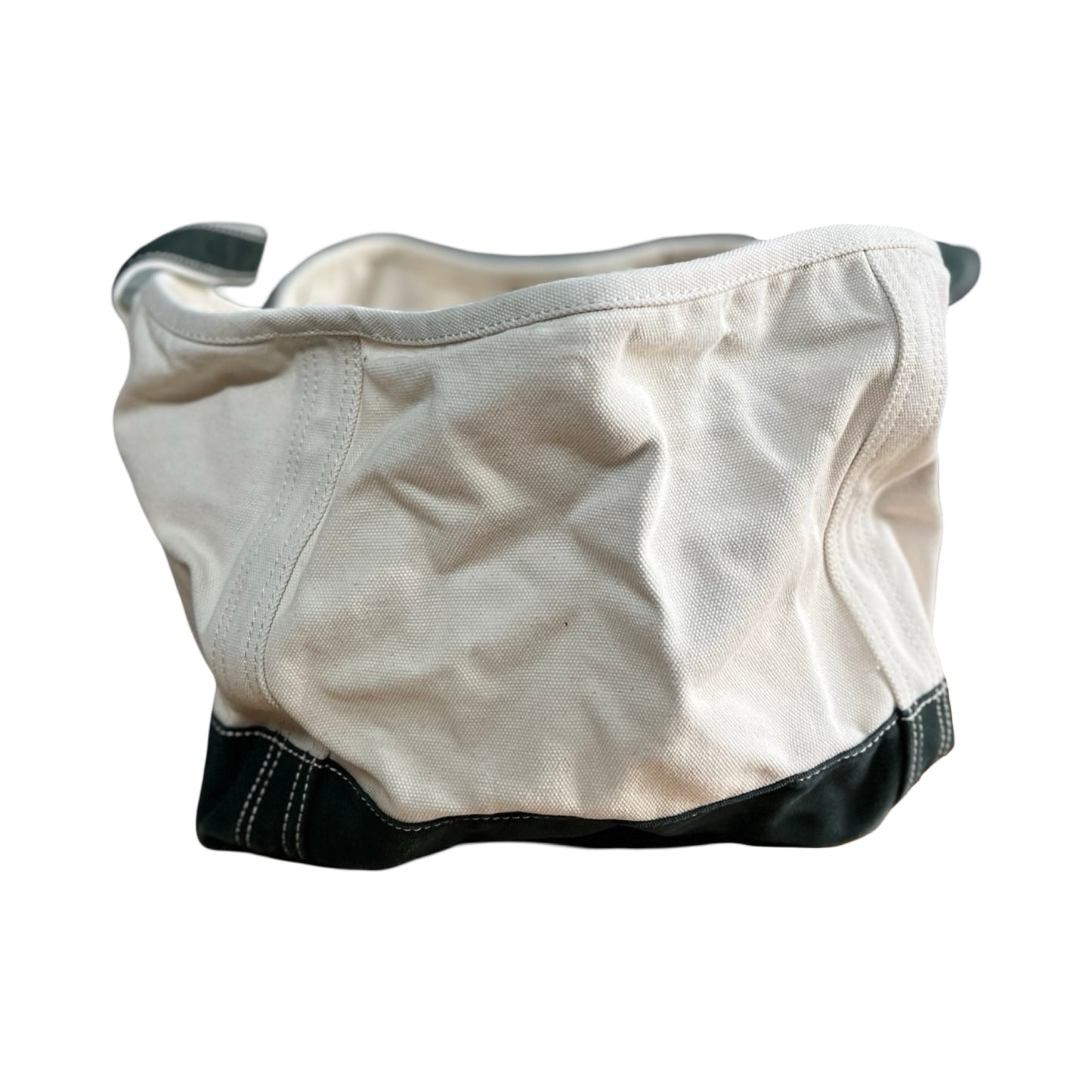 Vintage 90’s Rare Lands End Rectangular Canvas Tote XL