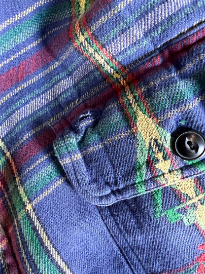 Rare Vintage Polo Ralph Lauren Aztec Flannel XXL