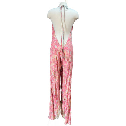 SunChild One Of A Kind Silk Jumpsuit O/S Never Worn