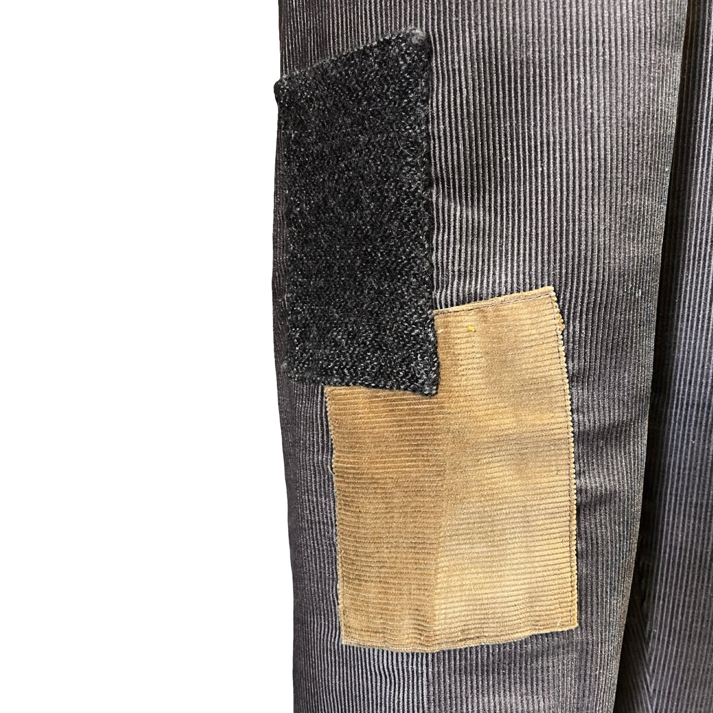 Vintage 1960’s Corduroy Chore Pants Original Wool Tweed Patches 40x28