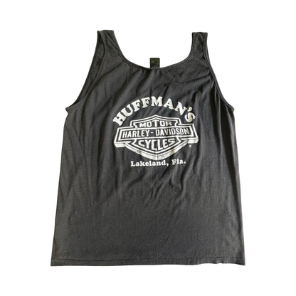 Vintage 1990 Harley Davidson 3D Emblem Tank XL