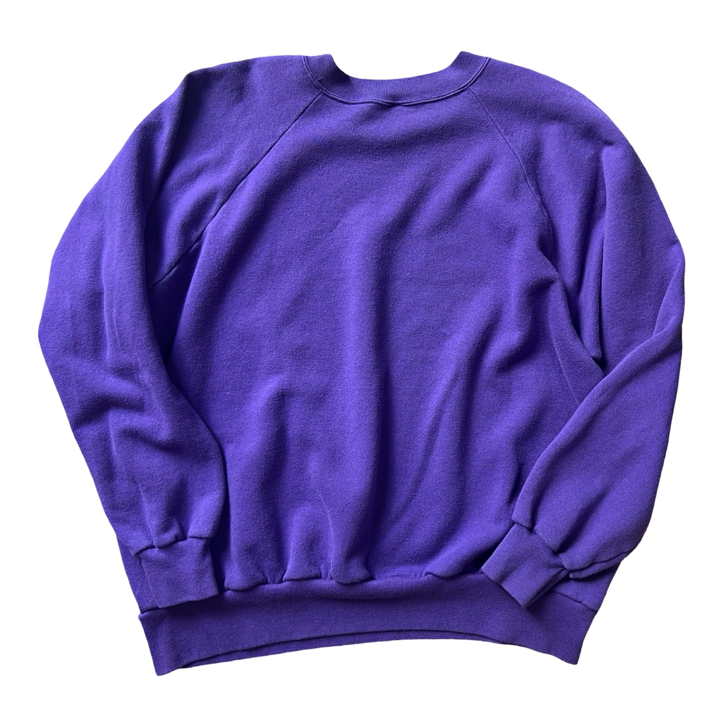 Vintage 80’s Distressed Raglan Sweatshirt w/ MV Logo #13