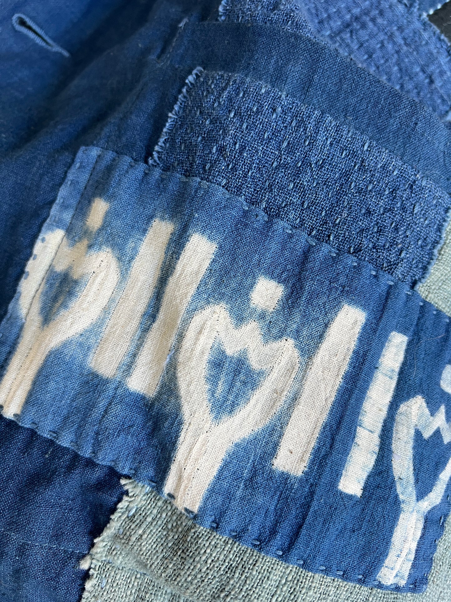 11-11 Clothing Patchwork Chambray Denim Boro Blazer XL Never Worn Collectible Sold Out