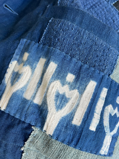 11-11 Clothing Patchwork Chambray Denim Boro Blazer XL Never Worn Collectible Sold Out