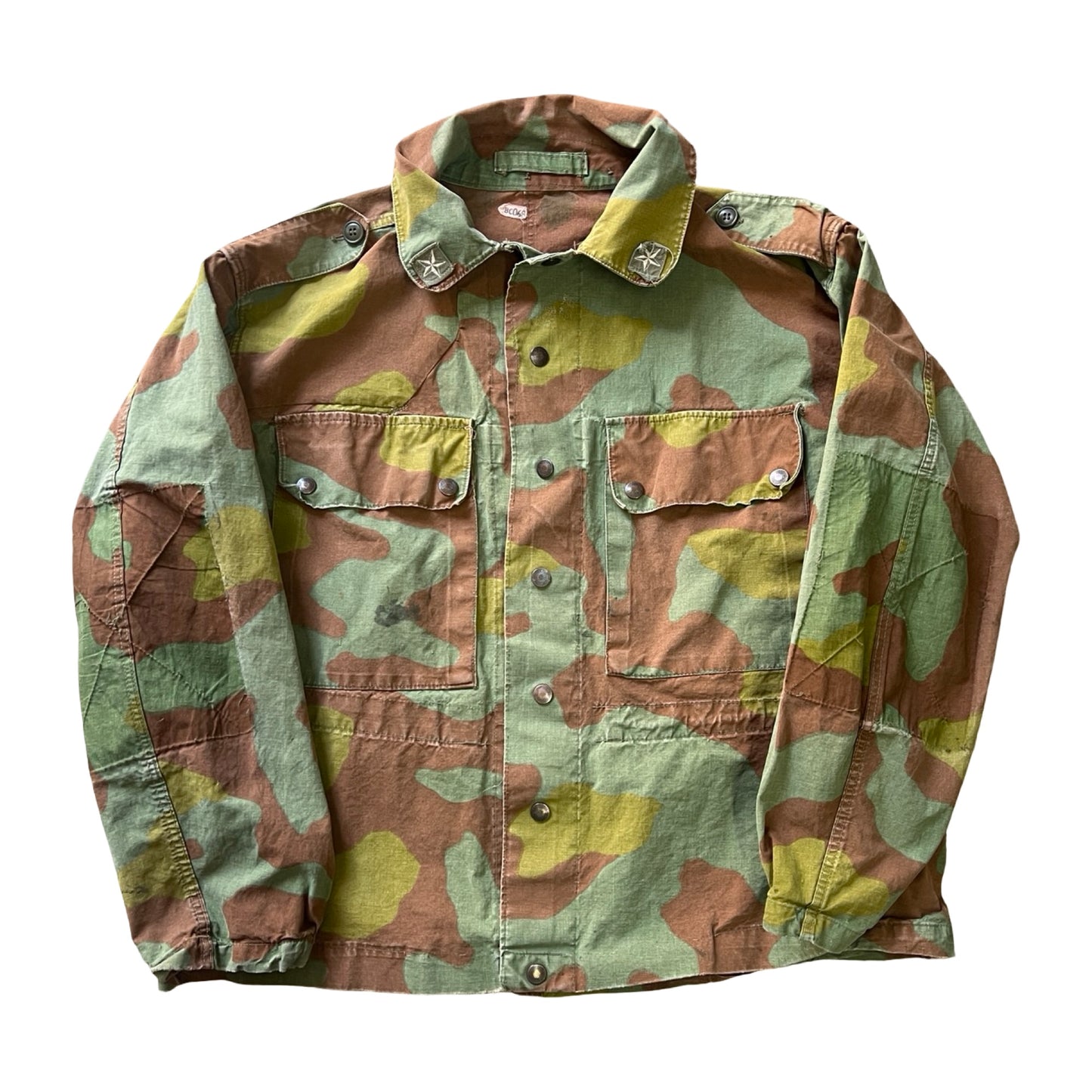 Vintage 1960’s Italian San Marco Camouflage Jacket XL