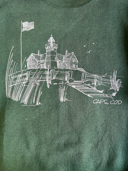 Rare Vintage 1990’s Cape Cod Raglan Sweatshirt XXL