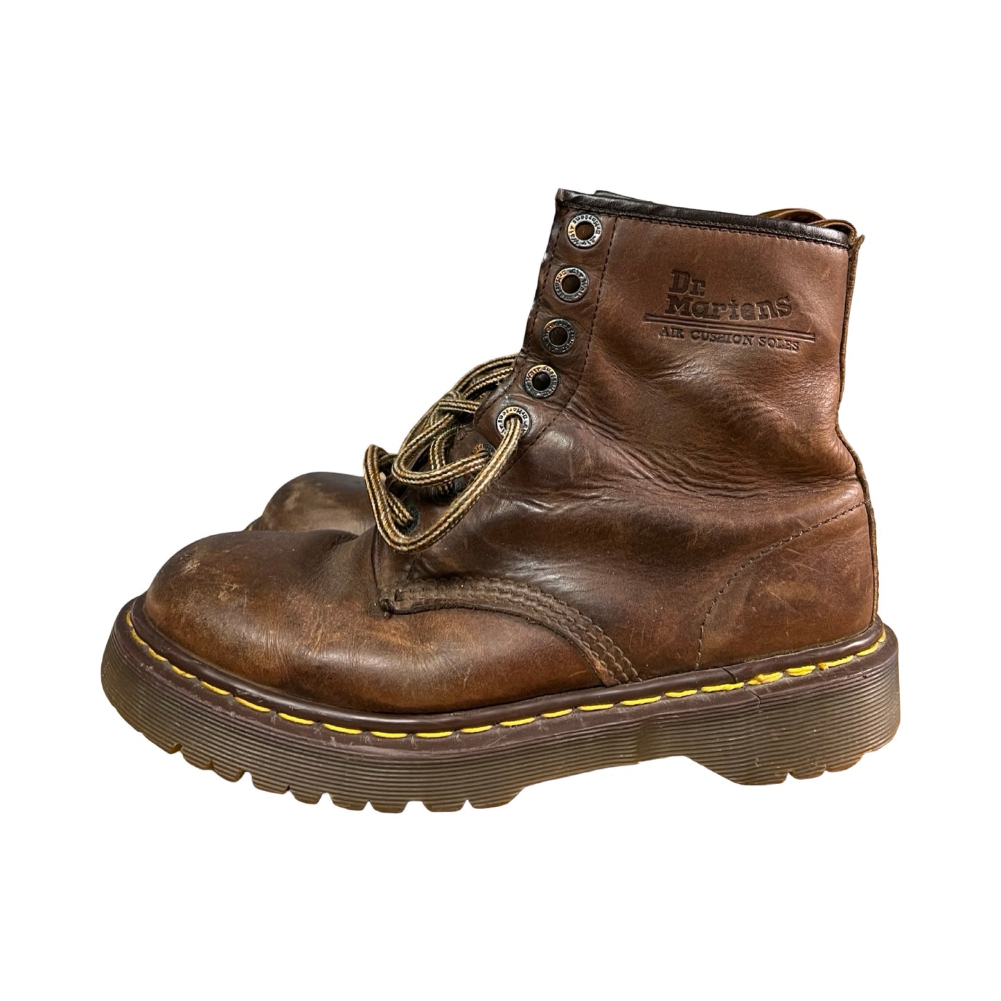 Vintage Distressed Chocolate Brown Doc Martens Mens 7/Women’s 9-10