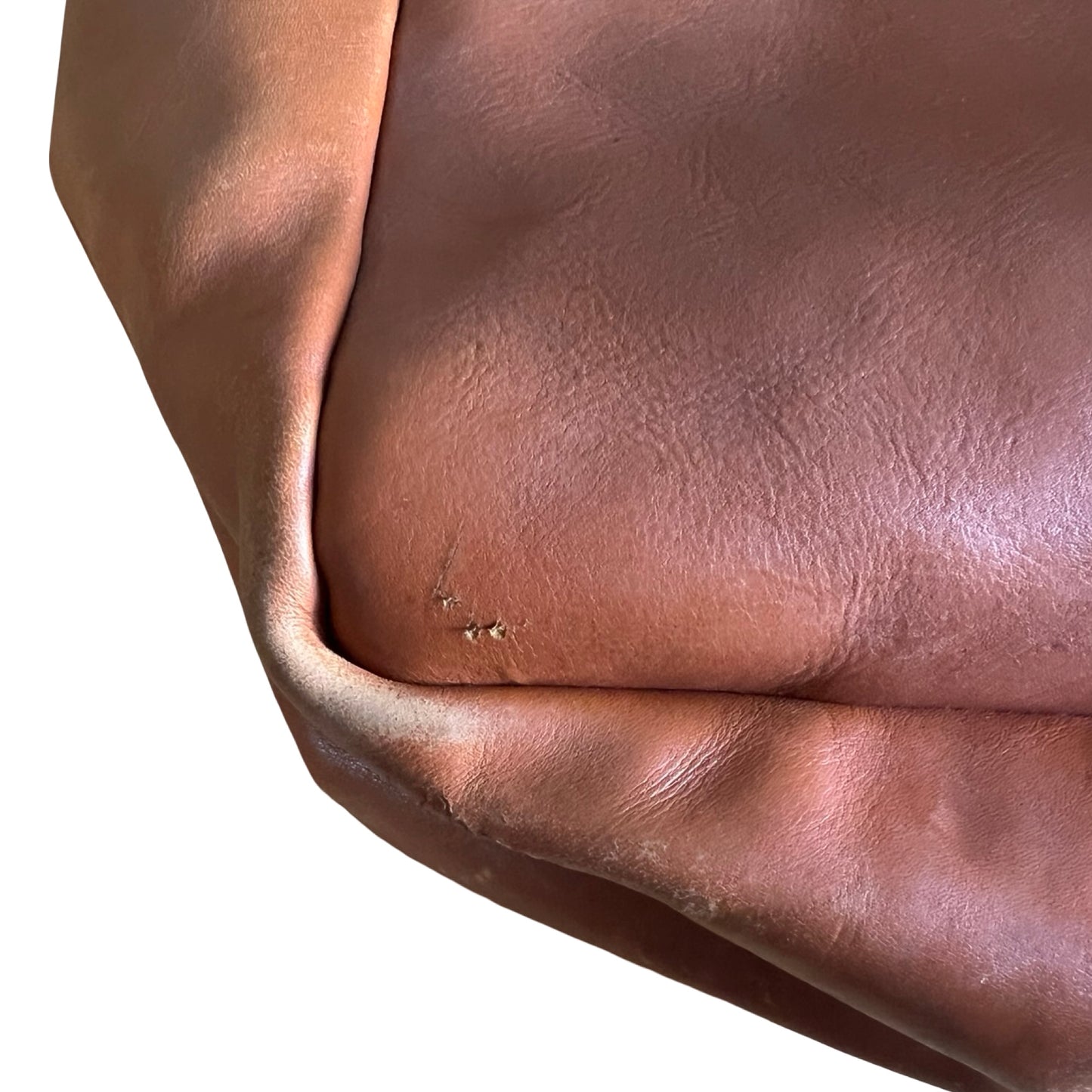 RARE Vintage LL Bean 1980’s Distressed Leather Tote XL