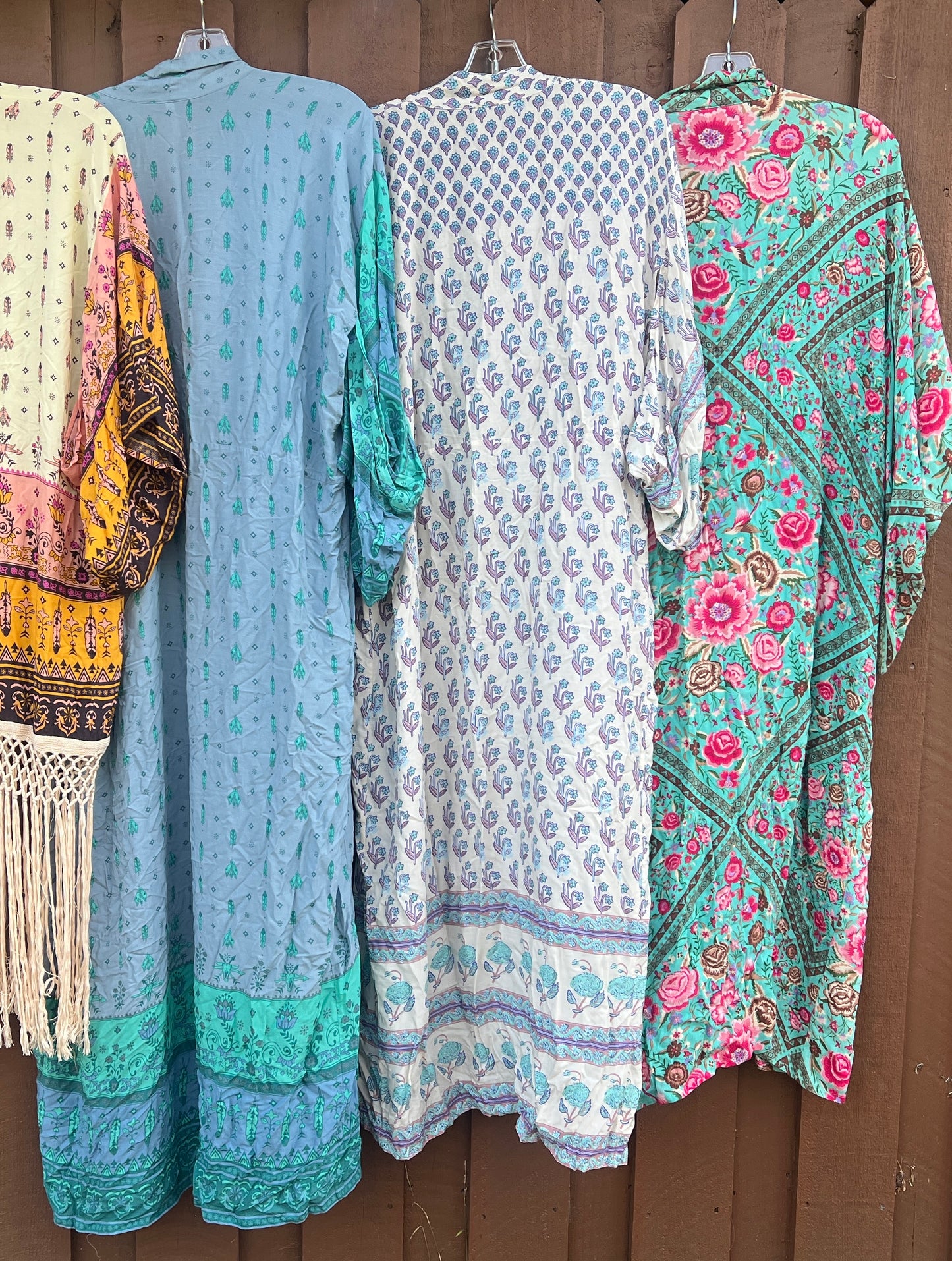 Spell Original Babushka Maxi Robe Kimono O/S