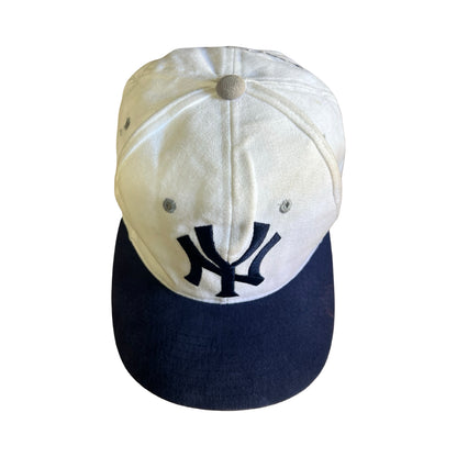 Vintage Yankees Starter Two Tone Large Logo Snapback Hat O/S