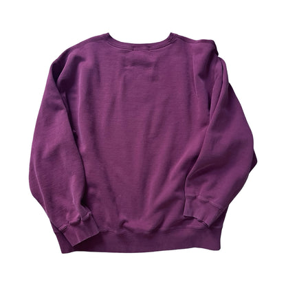 Vintage 1990’s Polo Ralph Lauren Oversized Merlot Crewneck Sweatshirt XXL