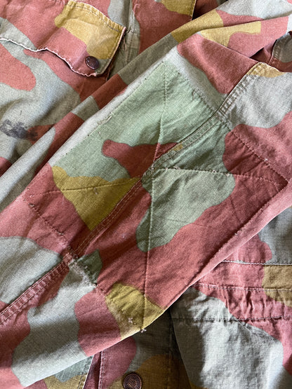 Vintage 1960’s Italian San Marco Camouflage Jacket XL