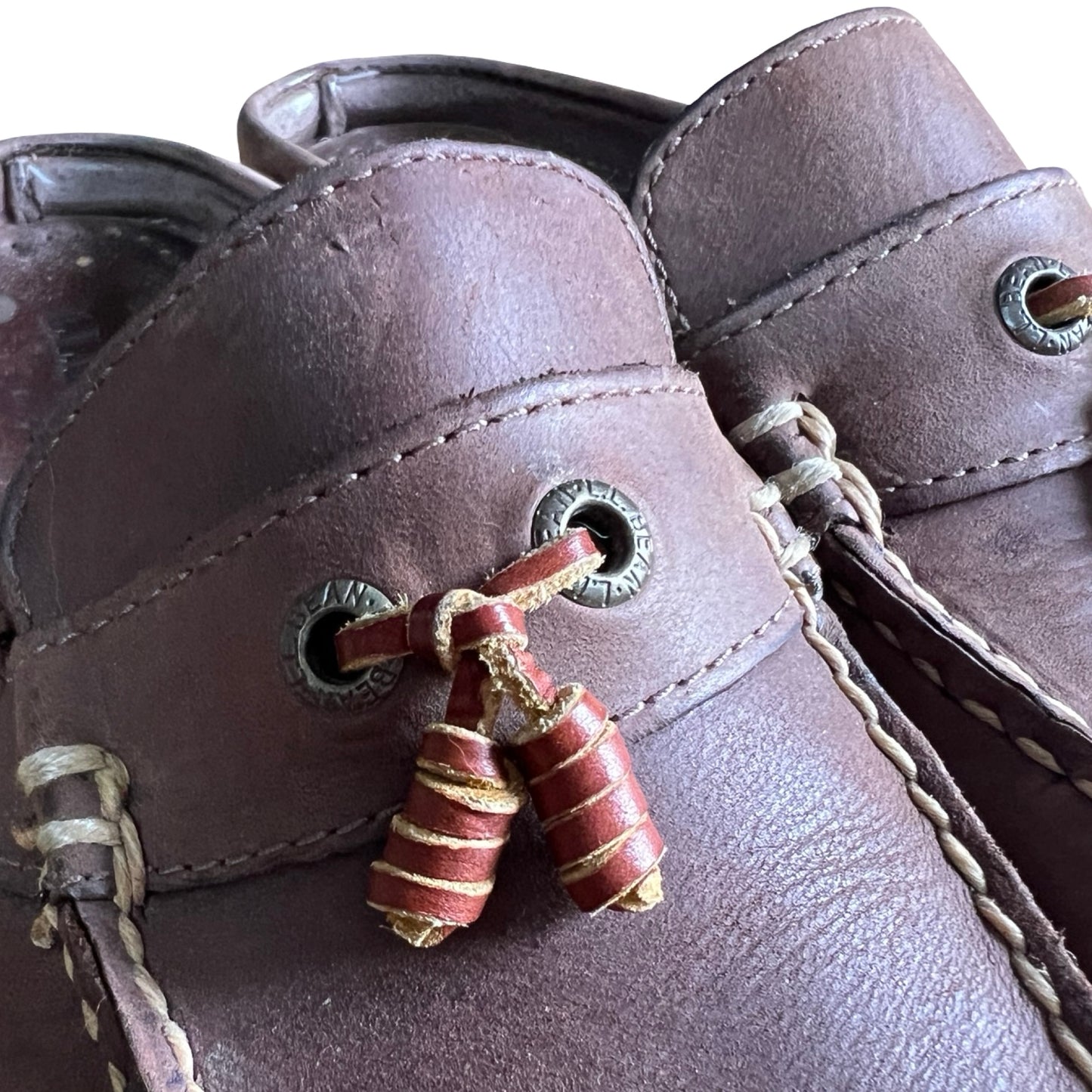 Vintage LL Bean Boat Shoe Slip On Mules 8.5