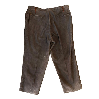 Vintage 1960’s Corduroy Chore Pants Original Wool Tweed Patches 40x28