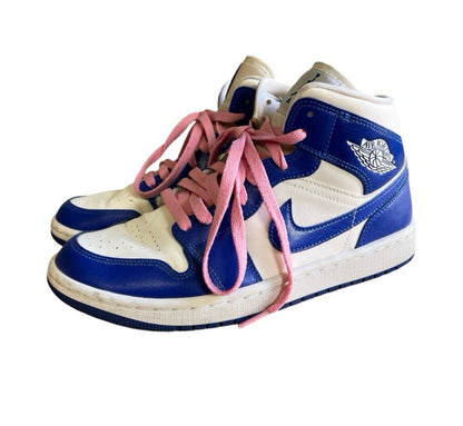 Air Jordan 1 Mid "Kentucky Blue" Women's Size 8