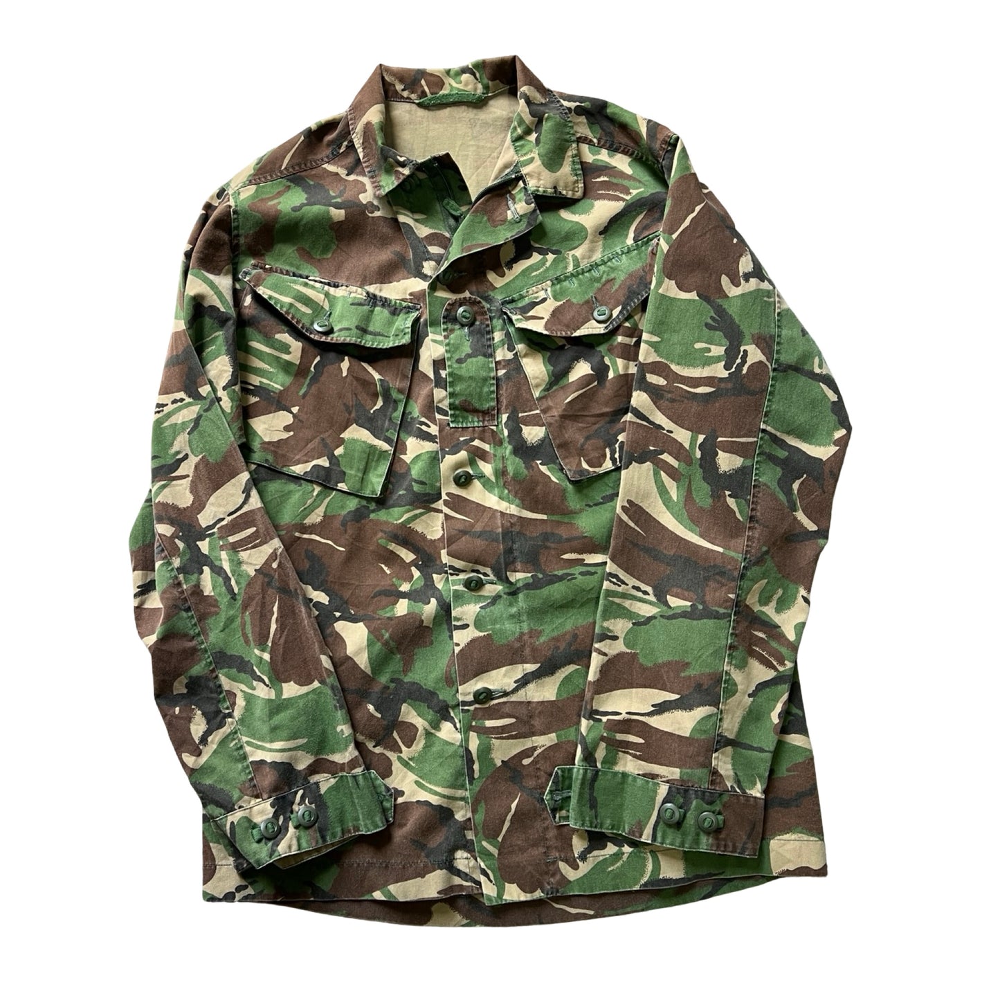 Vintage British Military DPM Oversized Camouflage Field Jacket