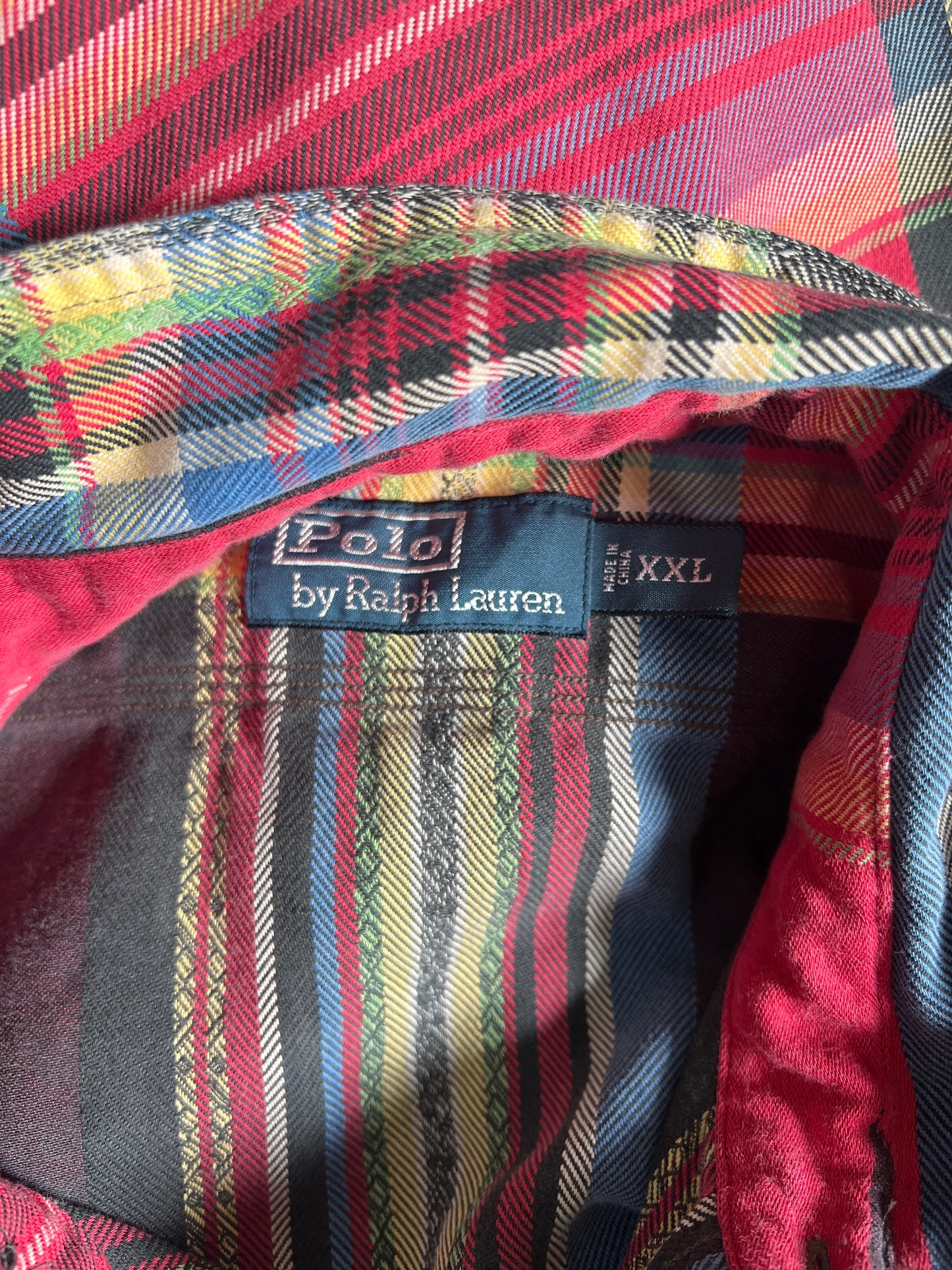Vintage Polo Ralph Lauren Aztec Print Shirt XXL
