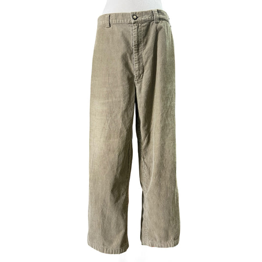 Vintage Eddie Bauer Oversized Corduroy Pants