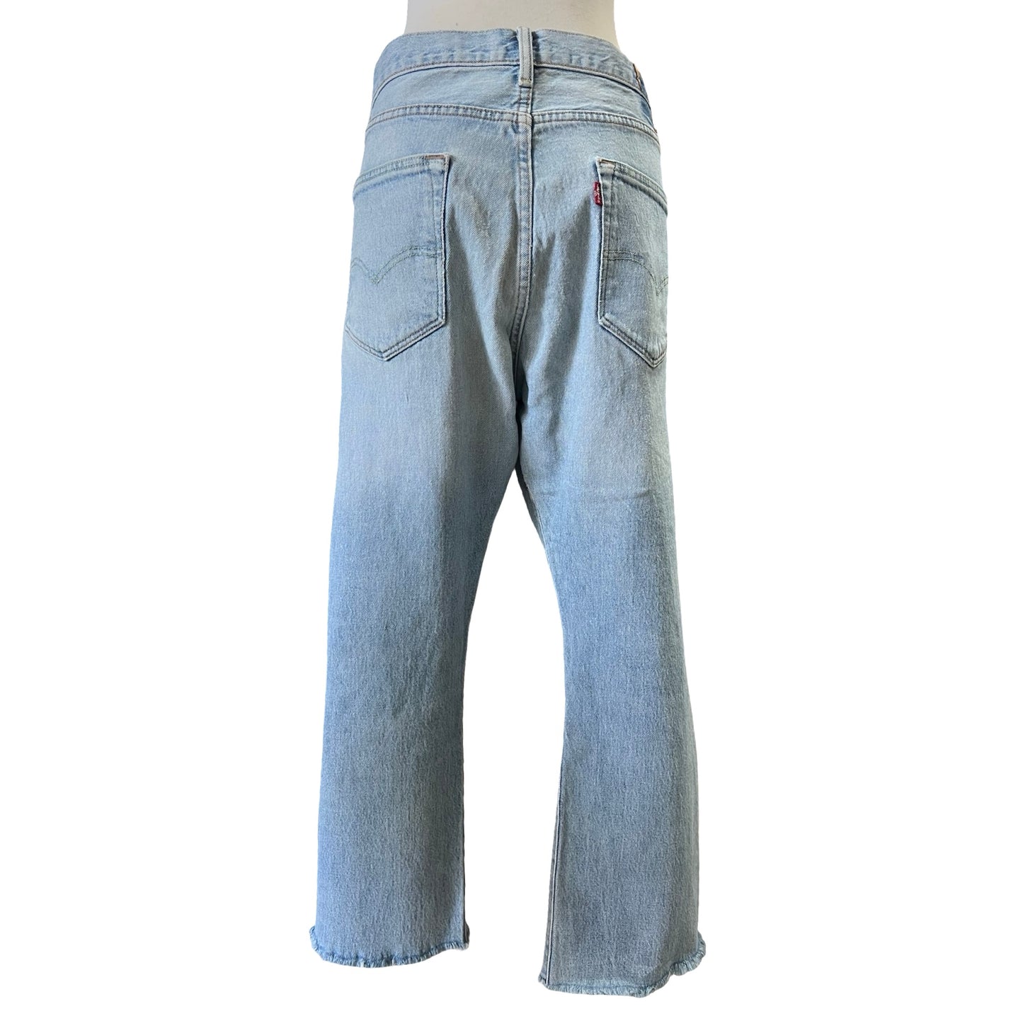 Vintage Distressed Levi’s 501 Raw Hem 38X25