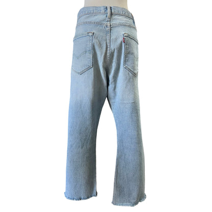 Vintage Distressed Levi’s 501 Raw Hem 38X25
