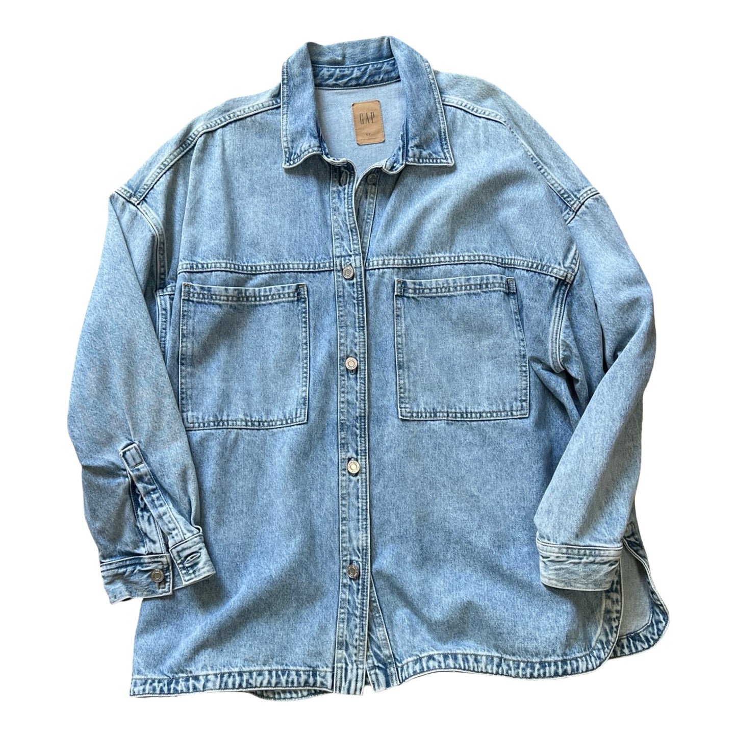 Gap Oversized Denim Shirt Jacket XXL Never Worn