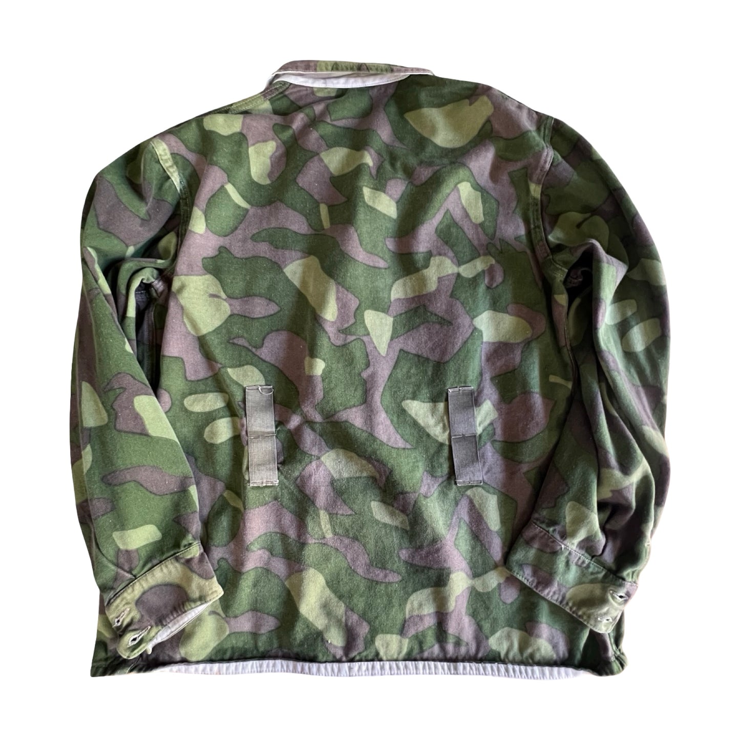 Vintage 1960’s Finnish Army Reversible Camo Field Jacket XL