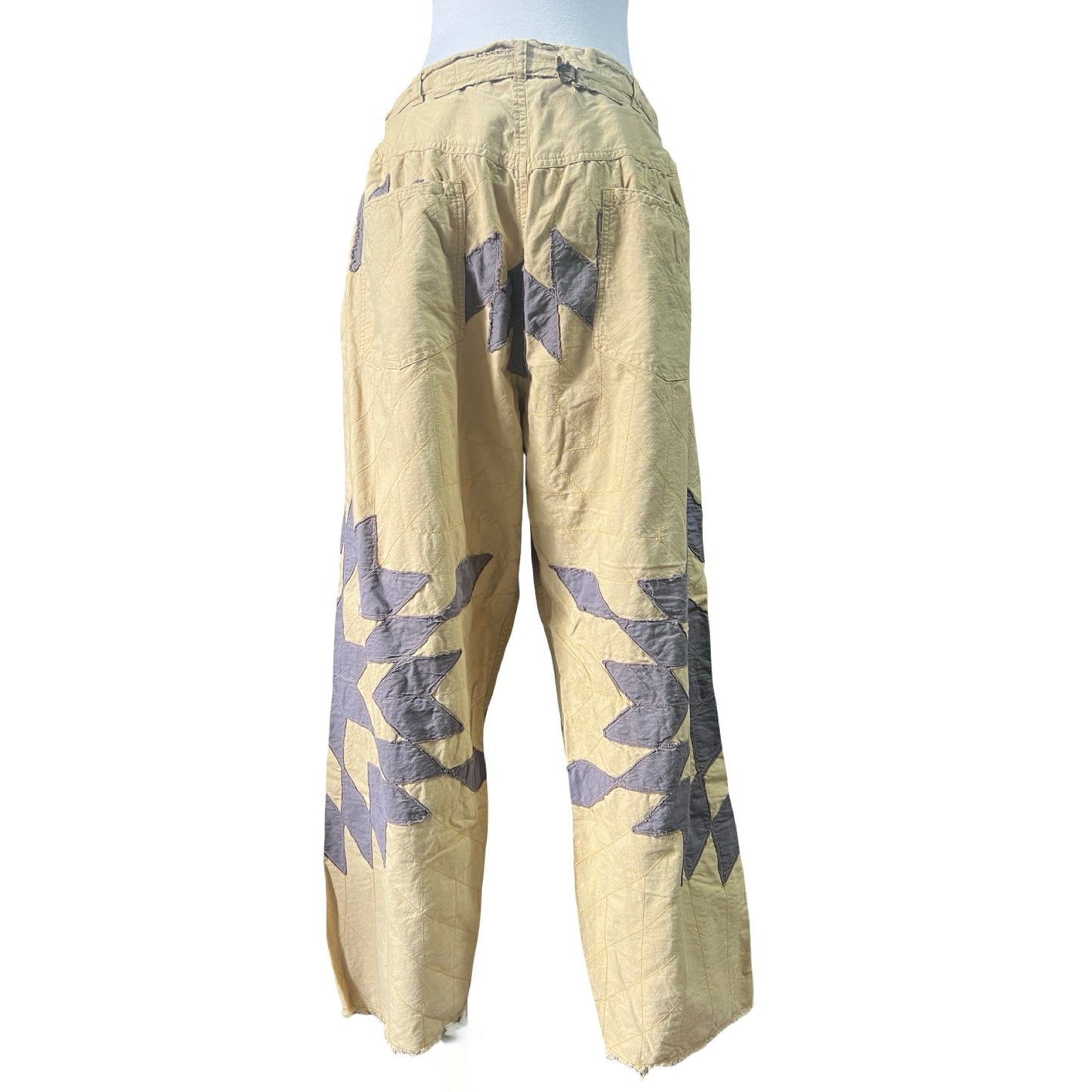 Magnolia Pearl Quiltwork Miner Pants in Marigold O/S