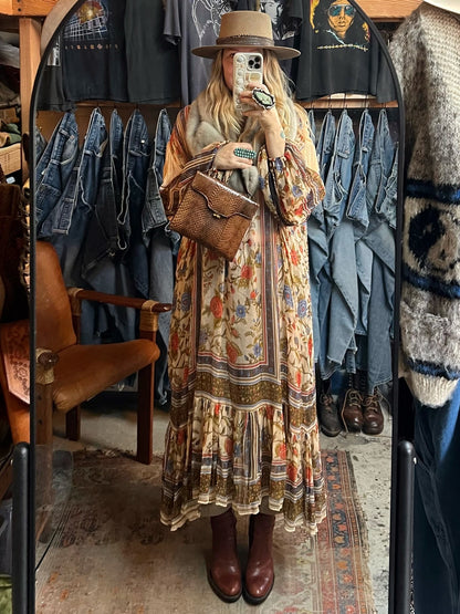 Vintage 1950’s Snakeskin Top Handle Purse