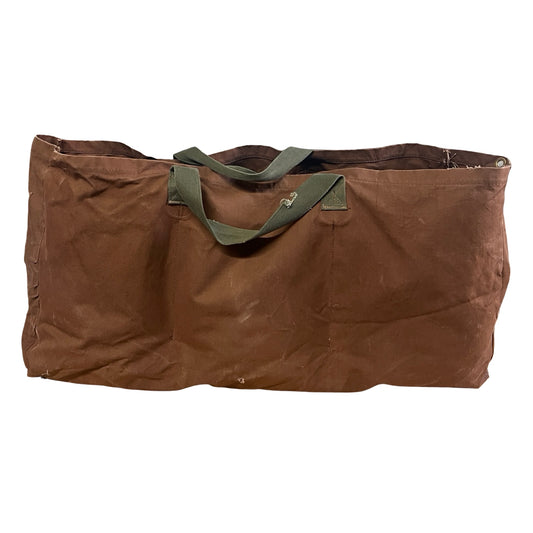 RARE 1960’s LL Bean Canvas Sawtooth Label Duck Decoy Bag XXL