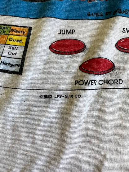 Vintage The Who & The Clash 1982 Buffalo, NY Single Stitch Raglan T-Shirt