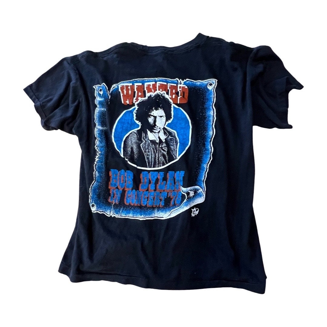 Vintage Bob Dylan in Concert ‘78 T-Shirt