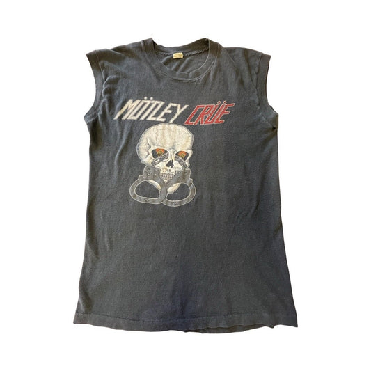 Rare Vintage Motley Crue Boys In Action Tour 1983 Single Stitch Muscle T-Shirt M