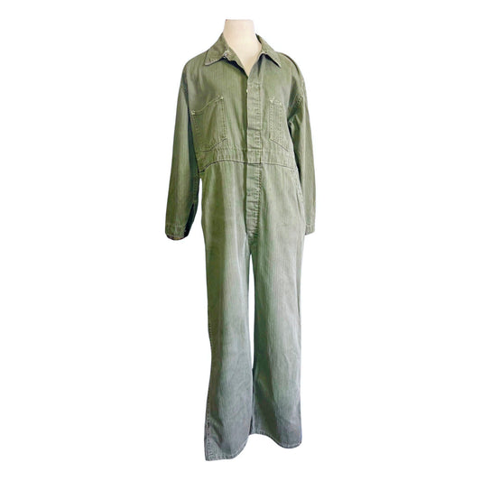 Vintage Army Jumpsuit L/XL