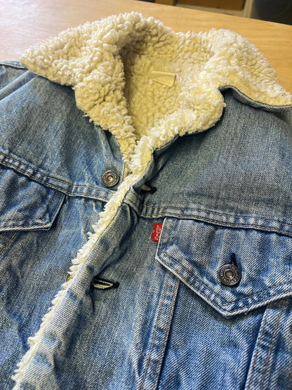 Vintage Levi’s Sherpa Denim Jacket
