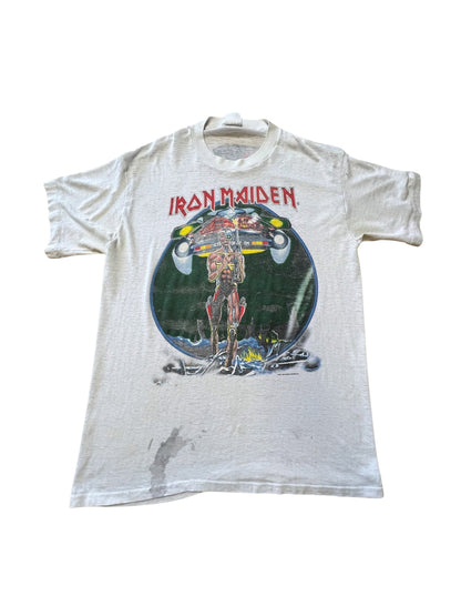 Vintage Iron Maiden Somewhere On Tour ‘87 Shirt