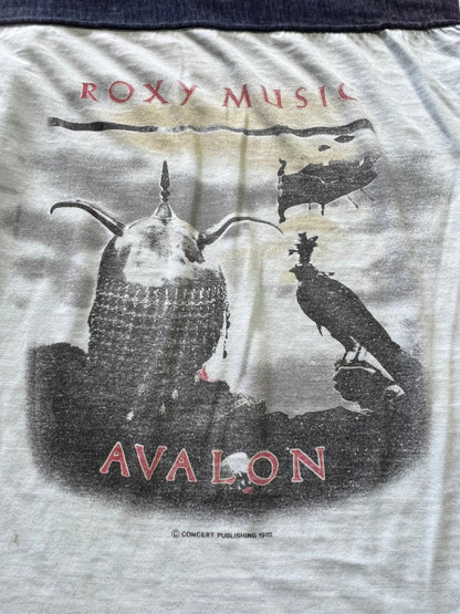 Rare Vintage Roxy Music Avalon European Tour 1982 Shirt