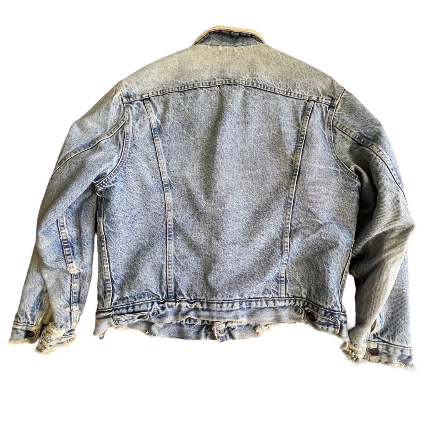 Vintage Levi’s Denim Sherpa Jacket 44