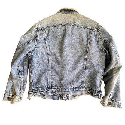 Vintage Levi’s Denim Sherpa Jacket 44
